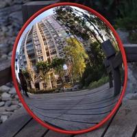 Gambar convex mirror 30CM / 300mm Cermin kaca cembung tikungan Cermin safety - packing kartus dari Savety abadi undefined 5 Tokopedia