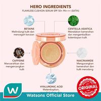 Gambar Esqa Refill Flawless Cushion Serum SPF 50+ PA+++ Satin Pancake dari Watsons Indonesia Official Store undefined 3 Tokopedia