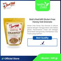 Gambar Bob's Red Mill Gluten Free Honey Oat Granola 340gr Cereal Tanpa Pengawet Madu Asli Tinggi Serat Best Quality - Exp Jauh  dari Bobs Red Mill Official undefined 1 Tokopedia