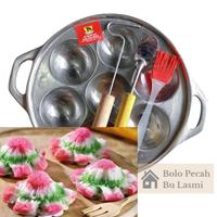 Gambar Cetakan Kue Khusus Bikang Mawar Cekung Tebal Anti Lengket / Cetakan Kue Carabikang Corobikang Corobikan Bikan Ambon Tebal Premium - CoroMAWAR POLOS, CETAKAN SAJA dari BOLONE BU LASMI undefined 2 Tokopedia