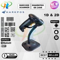 Gambar Barcode Scannee Bluetooth 2D Sharkpos QS408 USB Plus Stand Alat Scan Barcode QR Layar - USB dari Toko IT Online undefined 1 Tokopedia