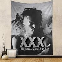 Gambar Hip Hop Z-Xxxtentacion Anime Tapestry Hippie Flower Wall Carpets Dorm Decor Wall Hanging Home Decor dari Ueta Store undefined 2 Tokopedia