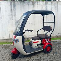 Gambar Sepeda Listrik Solos Type L-T60 ( Roda 3 ) - Design Futuristik - Biru dari Solos Gombong undefined 3 Tokopedia
