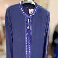Gambar Abaya HIKMAT A4823 ORIGINAL + hijab* - Biru, S dari NezsaShop undefined 2 Tokopedia