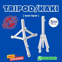 Gambar Kaki Tripod besi Lipat Praktis / Kaki payung Parasol Cafe, Pantai Terbaik Berkualitas dari Arsa Tenda undefined 1 Tokopedia