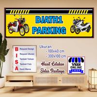 Gambar Cetak Spanduk Banner Untuk Tempat Parkir Motor dan Mobil - 100x40 cm dari vhan fariz undefined 1 Tokopedia