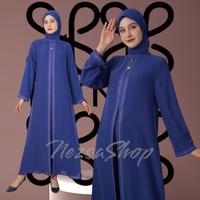 Gambar Abaya HIKMAT A4823 ORIGINAL + hijab* - Biru, S dari NezsaShop undefined 1 Tokopedia