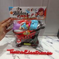 Gambar MAINAN ANAK TROLLEY KITCHEN COOK dari twinselectronic undefined 1 Tokopedia