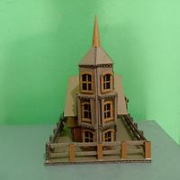 Gambar KERAJINAN TANGAN PRAKARYA HIASAN PAJANGAN MINIATUR KARDUS HADIAH 25 rumah menara dari IRWAN_SOPIAN027 undefined 3 Tokopedia