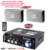 Gambar paket sound system ruangan speaker gantung Toa ZS 062 2Titik dari Online shop Elektronic undefined 1 Tokopedia