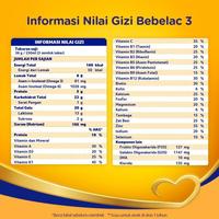 Gambar BEBELAC 3 VANILA 1800 G SUSU PERTUMBUHAN ANAK dari naimaemah84002 undefined 3 Tokopedia