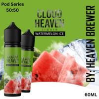 Gambar Cloud Heaven Liquid Watermelon Ice frozen Mint Pod Series 60ML by Heaven Brewer Semangka Es Dingin liquif liquis liquud loquid liguid luquid 60 ML liquiy iquate liquiq liquip Crush crushmen Twisty Cake drips sucks blast lite Candy PUdding puding tigerwong dari Heaven Brewer Store undefined 1 Tokopedia