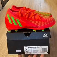 Gambar Sepatu Bola Anak Adidas Predator Edge.3 FG J Ori (Ready Stock) - Putih, 34 dari Kalila Authentic undefined 4 Tokopedia