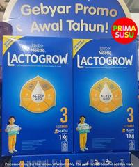 Gambar lactogrow 3 1kg Vanila, Madu - Vanila dari naimaemah84002 undefined 2 Tokopedia