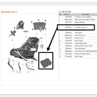 Gambar FILTER UDARA KTM DUKE DAN ADVENTURE 250 390 AIR FILTER KTM TAHUN 2017 KEATAS dari THE FIKRIE undefined 4 Tokopedia