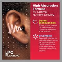 Gambar Lipo Flavonoid Plus Ear Ringing Supplement #1 ENT Doctor Recommended - 100 count dari Elitpro undefined 5 Tokopedia