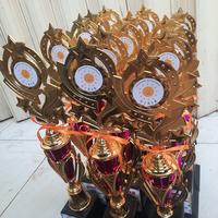 Gambar trophy piala satu set isi 3 dari plakat semarang undefined 2 Tokopedia