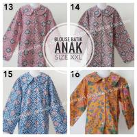 Gambar Blouse batik anak perempuan lengan panjang size XXL usia 12-13 tahun dari batik anak bimi undefined 4 Tokopedia