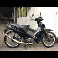 Gambar KNALPOT SUZUKI CRYSTAL KOLONG SAMPING STAINLESS ORIGINAL TNX RACING SUARA GARING dari TNX Racing Muffler 2 undefined 2 Tokopedia