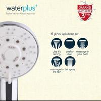 Gambar Hand Shower WATERPLUS SHS 021CW S1 Chrome 5 Spray Set dari RUMAHKU OFFICIAL undefined 5 Tokopedia