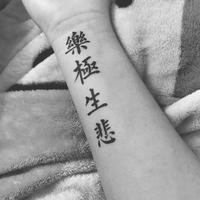 Gambar 30 pcs Tato Temporer grosir tulisan jepang china kanji Tattoo temporary 30pcs -TerLariiis - SET3-B dari aiguy93 undefined 4 Tokopedia