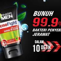 Gambar Garnier Men Sabun Muka Pria - AcnoFight | Turbolight Power White Oil Control Whitening Wasabi - AcnoFight 100gr dari GATOLOCO store undefined 2 Tokopedia