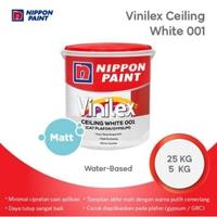Gambar NIPPON VINILEX CEILING WHITE (25 KG) - CAT PLAFON dari WANDA PAINTS undefined 2 Tokopedia