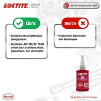 Gambar Ready || Henkel Loctite 222 Threadlocker Lem Baut 50 Ml - 222 dari riczul undefined 5 Tokopedia