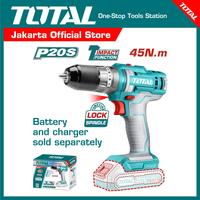 Gambar TOTAL Cordless impact drill TIDLI201455 Bor tumbukan tanpa kabel dari Total Tools Jakarta undefined 1 Tokopedia