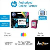 Gambar Tinta HP 802 Small Tri-color / Warna Ink Cartridge Printer 1010 1050 dari Amazcom undefined 1 Tokopedia