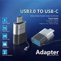 Gambar Earldom OT72 Metal USB 3.0 OTG Female to Type-C Male Adapter - Converter Data Transfer Charge Phone HP Fast Quick Flash Drive Mouse Keyboard Laptop Macbook iPad New iPhone Baru Android dari Logay Acc undefined 2 Tokopedia
