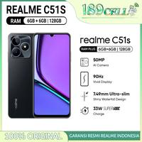 Gambar REALME C51S RAM 6/128 GB | REALME C51 S RAM 6/128 GB GARANSI RESMI - C25 4/128 BLUE, BNS7 +TWS OLIKE dari 189 CELL undefined 2 Tokopedia