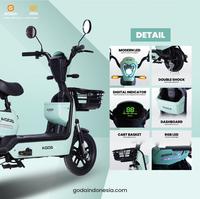 Gambar GODA GD140A NEW GOLDEN RABBIT SEPEDA LISTRIK TERBARU DARI GODA GD-140 A - Hijau dari Aneka Bike Cikampek undefined 2 Tokopedia