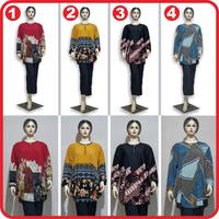 Gambar Atasan Wanita Blouse Fashion Baju Kaos Ibu-ibu XL Lengan Panjang - Nomor 1 dari VINSEN FASHION undefined 1 Tokopedia