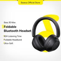 Gambar Baseus Bass 30 Max Wireless Headphone Bluetooth V5.3 Over-Ear Headphones dari Bert Gadget undefined 1 Tokopedia