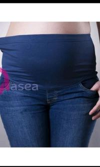 Gambar Celana Hamil Jeans - Celana Jeans Hamil - Celana Jeans Ibu Hamil - Navy, REGULER dari Toko Baby Wang undefined 3 Tokopedia