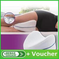 Gambar Lengkep Parabot - Bantal Kaki Tidur Memory Foam Leg Sleeping Pillow - Zt-09 - White dari Lengkep Parabot undefined 1 Tokopedia