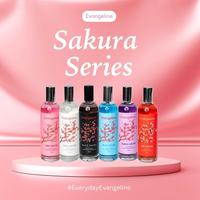 Gambar EVANGELINE Parfum Wanita EDP Black Red Pink White Purple Blue Sakura 100ml - Black Sakura dari Keita Beauty Store undefined 3 Tokopedia