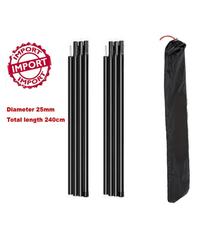 Gambar TIANG TENDA TENT POLE ADJUSTABLE CAMPING GLAMPING AWNING OUTDOOR - 1 Tiang dari TOKO DUNIA OUTDOOR undefined 4 Tokopedia