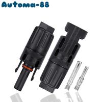 Gambar MC4 soket sepasang cowok-cewek conector kabel solar panel surya MC 4 dari Automa-88 undefined 1 Tokopedia