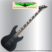 Gambar Jackson JS Series Concert Bass JS2 Guitar, Amaranth FB, Satin Black dari Nafiri Music Store undefined 1 Tokopedia