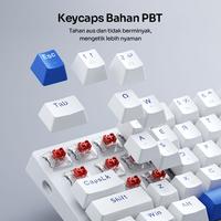 Gambar ROBOT WORKMATE IV Mechanical Wired Keyboard Gaming 63 Keys PBT Keycaps dari Lisensiantivirus undefined 5 Tokopedia