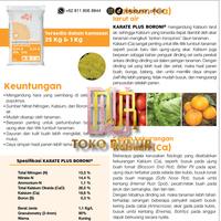 Gambar KARATE PLUS BORONI - PUPUK KALSIUM NITRAT MEROKE - 1000 gram, kemasan asli dari Toko Bunur Official undefined 3 Tokopedia