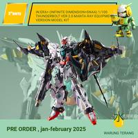 Gambar IN ERA+ (Infinite Dimension+SNAA) 1/100 THUNDERBOLT ver 2.0 Manta Ray Equipment Version Model Kit dari warungterang undefined 1 Tokopedia