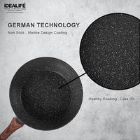 Gambar IDEALIFE Deep Frypan Cookware - Panci Penggorengan Anti Lengket Dengan Rak Pengering Minyak Kaca Kitchenware - IL-24 DFP dari Setia Mandiri Elektronik undefined 4 Tokopedia
