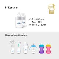 Gambar Philips Avent | Botol Susu Bayi | Anti Kolik | Secara Klinis Mengurangi Kolik | 125 ml | Twin | SCY100/02 dari Philips eStore undefined 5 Tokopedia
