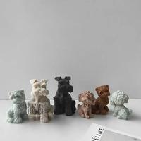 Gambar Cetakan Silikon  Cute Pet Dog Puppy Anjing Lucu 3D Candle Soap Mold - Terrier - 2 dari Crazie Bakers Baking Tools undefined 1 Tokopedia