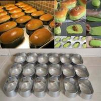 Gambar PV 12pcs Ring Oval Stainles Cetakan Roti Lonjong Ring Burger Oval - 15x6x3 dari Evening Store 555 undefined 1 Tokopedia