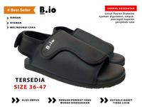 Gambar Sandal serbaguna slop tali anti air untuk diabetes dan untuk umroh/haji super empuk - Putih, 36 dari B.io undefined 4 Tokopedia