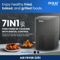 Gambar Air Fryer SEKAI AFS 3251 Digital Low Watt 2,3 Liter - YA BUBBLE WRAP dari Indah electric undefined 2 Tokopedia